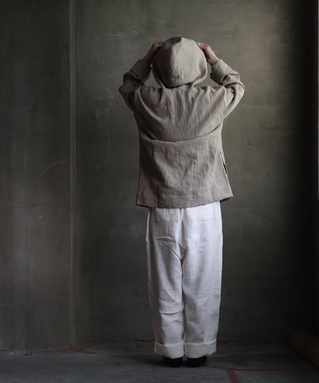 klauseクロイゼ / Hoodie Belarus Linenプルオーバー/ kla-24027