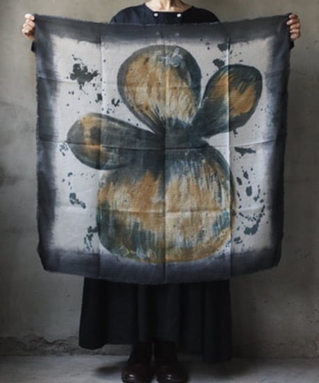 SILVANA MANETTI シルヴァナ マネッティ / Scarf " ANEMONE "スカーフ / ca-25001