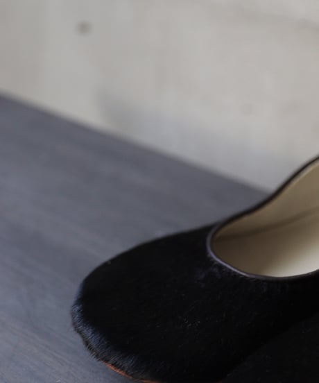 TATAROU with cavane limited shoes / Flat shoes with horse hair靴 / Tat-25001