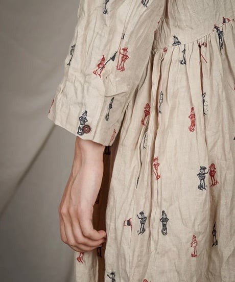 ALEKSANDR MANAMISアレクサンダーマナミ/ NO CIVILIZATION WIDE DRESSワンピース / am-26008
