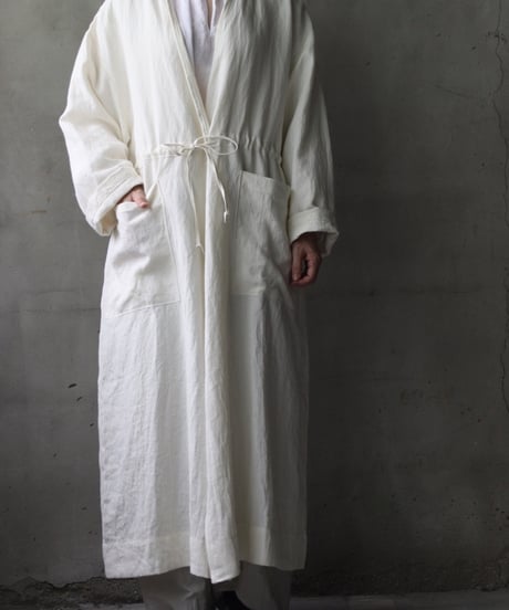 klauseクロイゼ / 天日干しGown Long Linen / kla-26019