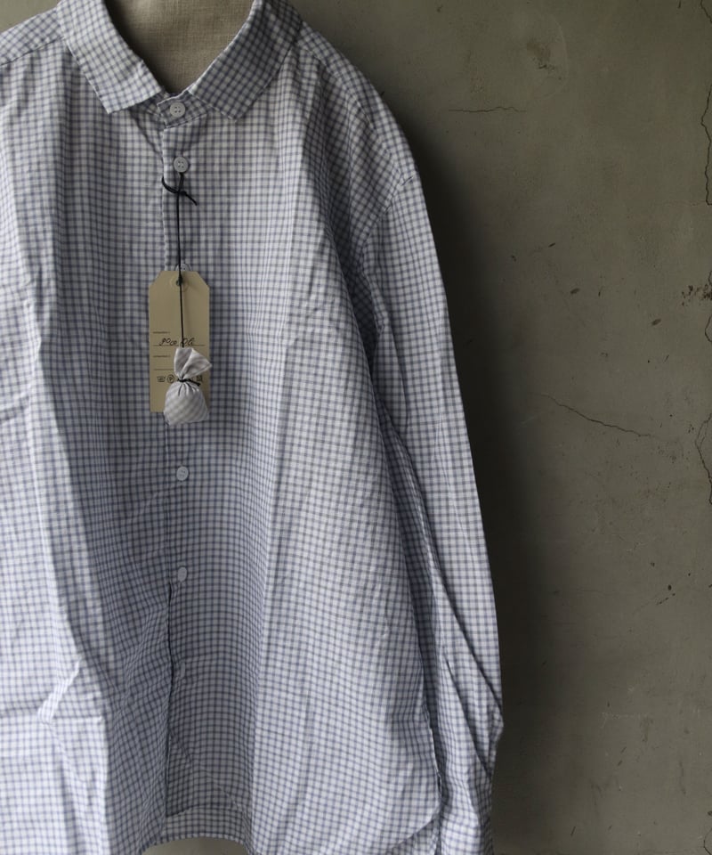 Bergfabel バーグファベル / farmer shirt/regular シャツ/ B Bergfabel バーグファベル / farmer shirt/regular シャツ/ B