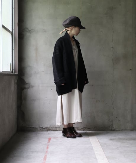 TRADHOUND ENGLAND   /  Wrap cardiganブリティッシュニット/ TR-THSJ1