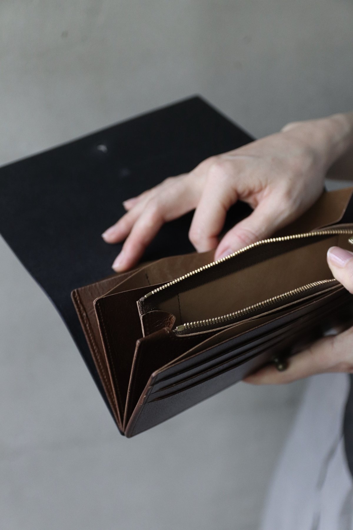 forme/フォルメ Long Wallet liscio 長財布 牛革 レザー forme フォルメ Long Wallet Liscio ロングウォレット リッショ