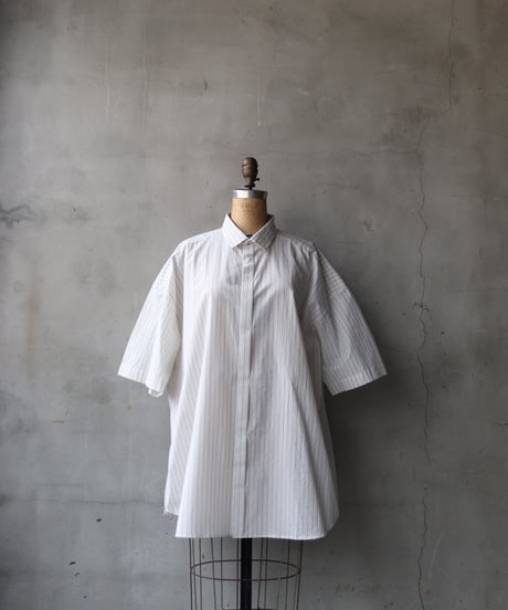 Dulcamara ドゥルカマラ / ショートスリーブトレンチシャツSHIRT UNISEX / dl-26003(D126-T624)