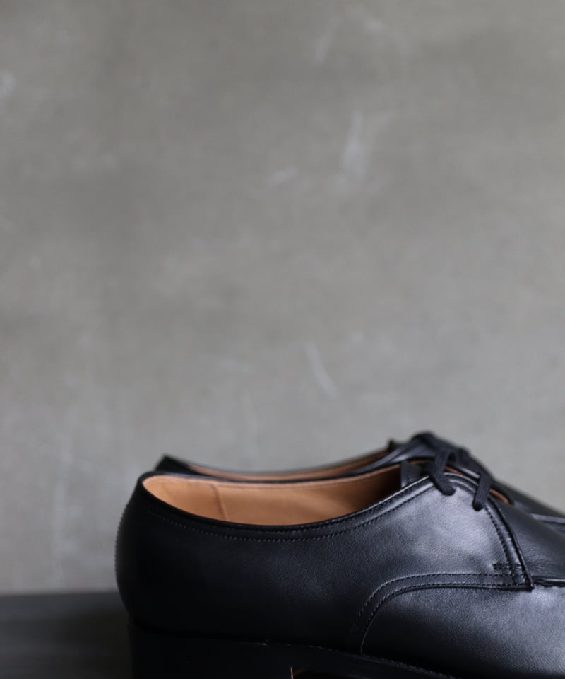 formeフォルメ/ Low shoes Lamb black goodyear / fo-2