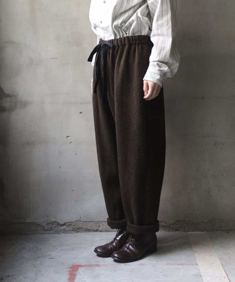 cavane キャヴァネ / British wool relax pantsパンツ / ca...