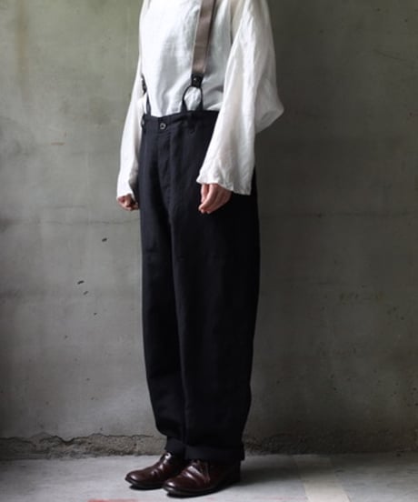 cavane キャヴァネ / Over-pants with suspenderパンツ / ca-25069