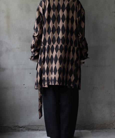 ALEKSANDR MANAMISアレクサンダーマナミ/ WRAP JACKET HARLEQUINジャケット / am-25002