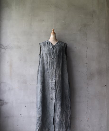 BIEK VERSTAPPEN / DOUBLE BREASTED DRESSワンピース/ Bie-25015(DR04-F)