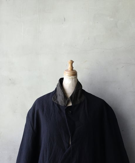 KLASICA クラシカ / Layerd front Short Jacket " ARDOISE "AX / kl-25034