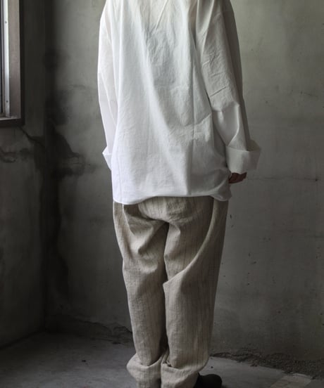 klauseクロイゼ / Typewriter cotton C.S Shirt / kla-25026