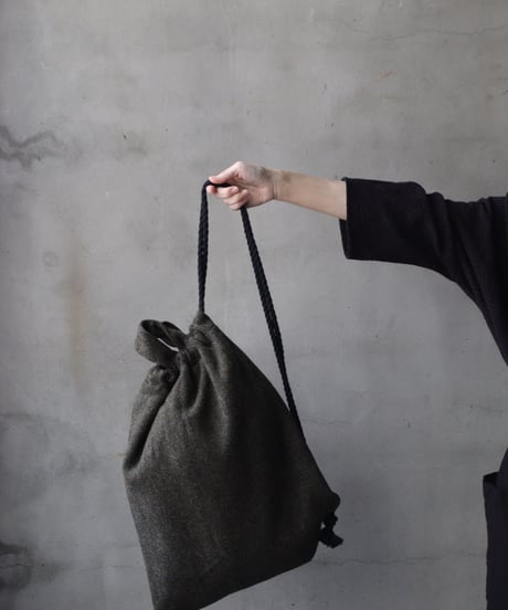 cavane キャヴァネ / Rope sack wool100バッグ/ ca-25170