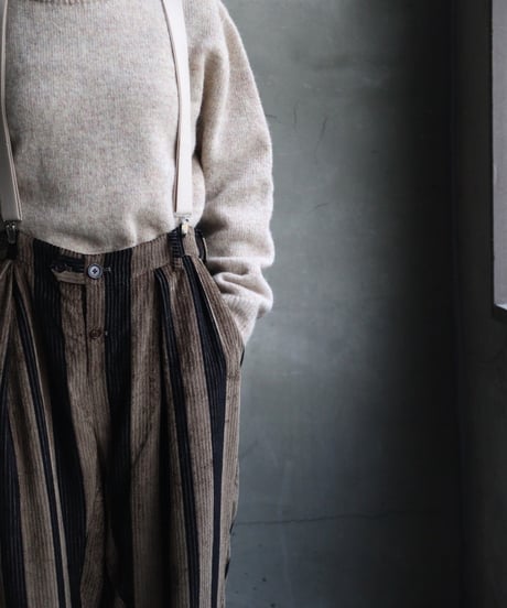 ALEKSANDR MANAMISアレクサンダーマナミ/ CORDUROY POCKET PANTパンツ/ am-24031
