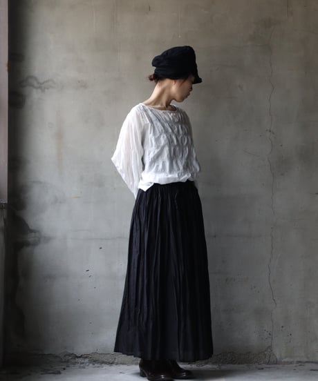 cavane キャヴァネ / Tunic long-sleeve cotton100シャツ / ca-26026