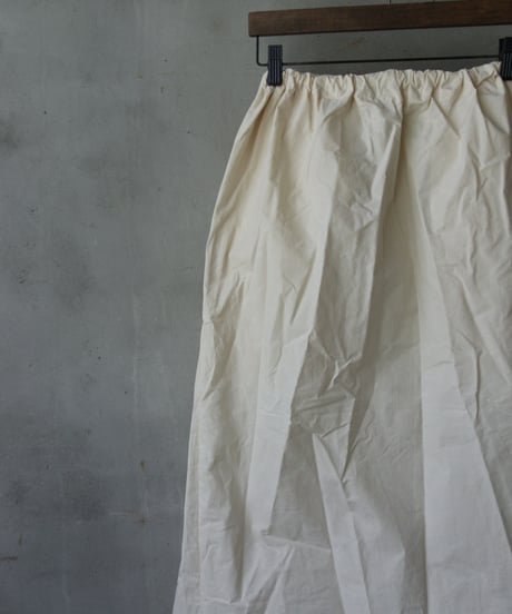SCHA シャー/ Two Pockets Twisted Skirt Long " B-OE " -WAXED COTTON LIGHT- / Sc-24016 ( Art#1820)