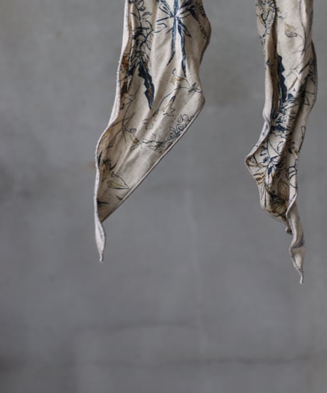 cavane キャヴァネ / Scarf Linen&Cotton limited スカーフ / ca-25118