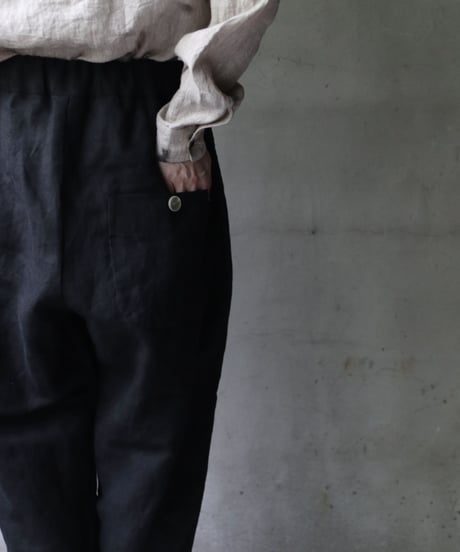der antagonist デ アンタゴニスト / straight relaxed pantsパンツ  / P7BLSC23