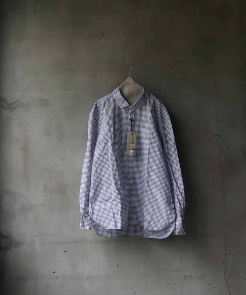 Bergfabel バーグファベル / farmer shirt/regular シャツ/ B