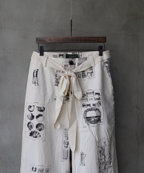 ALEKSANDR MANAMISアレクサンダーマナミ/ LES CREATURES SUMMER PANTトラウザーズ / am-25009