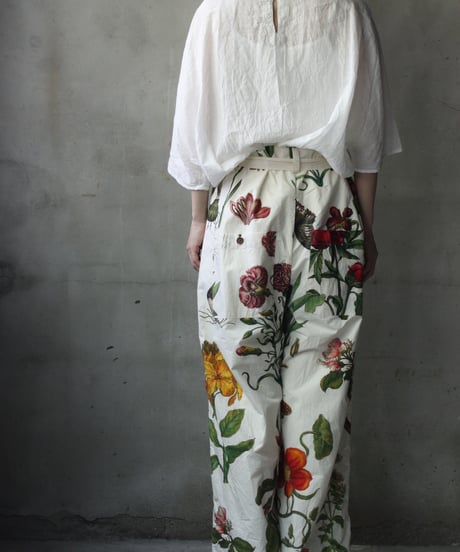 ALEKSANDR MANAMISアレクサンダーマナミ/ GRAND FLEUR SUMMER PANT - GRAND FLEURパンツ / am-24013