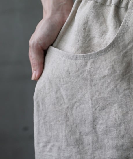 der antagonist デ アンタゴニスト / Trousers Linen100パンツ/ P20BLEC25
