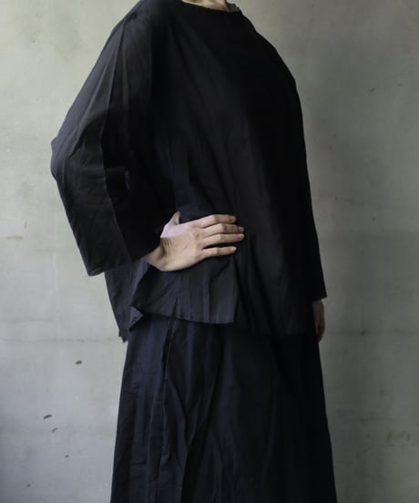 SCHA シャー/ Boat Neck 3/4 Sleeve Top " OE " / Sc-23013 ( Art#1464)