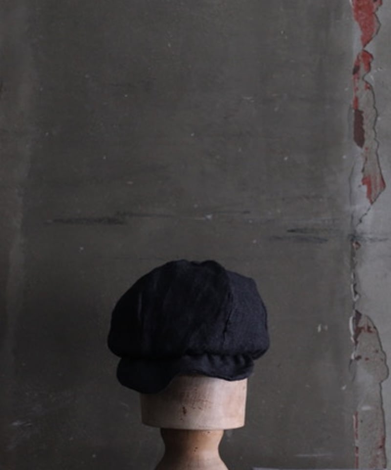 REINHARD PLANK 黒 キャスケット Reinhard plank レナードプランク/ ARTISTA帽子(limited) / r