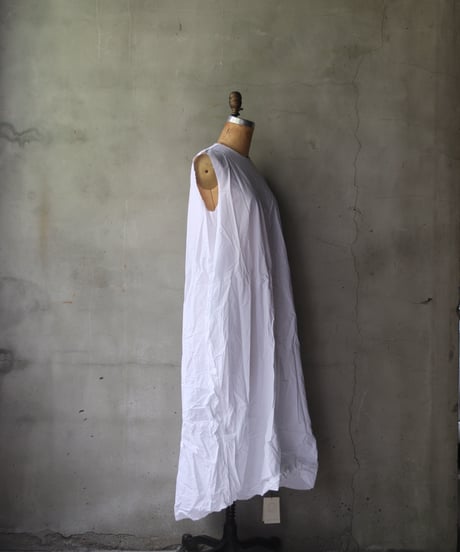 SCHA シャー/ Round Neck Sleeveless  Dress Medium "12B-OE" / Sc-24010 (Art#1665)