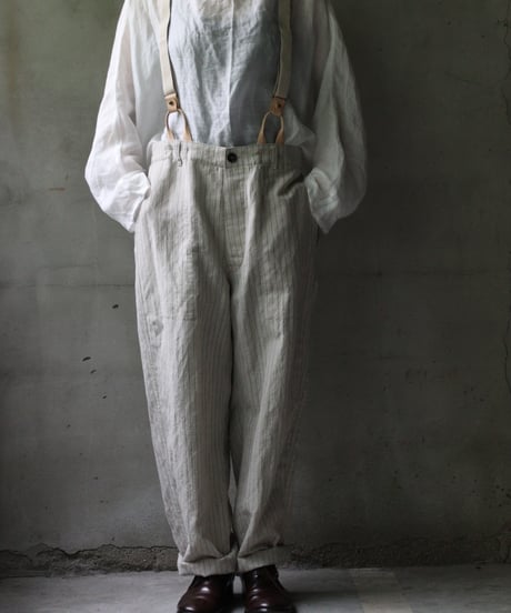 cavane キャヴァネ / Over-pants with suspenderパンツ / ca-25071