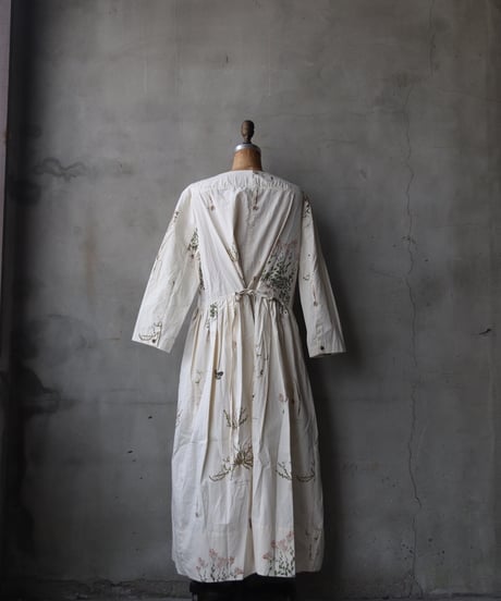 ALEKSANDR MANAMISアレクサンダーマナミ/ JARDIN D'ÉTÉ WIDE DRESSワンピース / am-26007