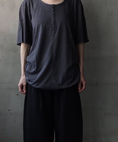 daubドーブ / HENLEY NECK T-SHIRT CENTRAL SEAM Tシャツ / da-25010