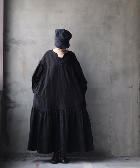 cavane キャヴァネ / Hem gathered-dressワンピース / ca-26004