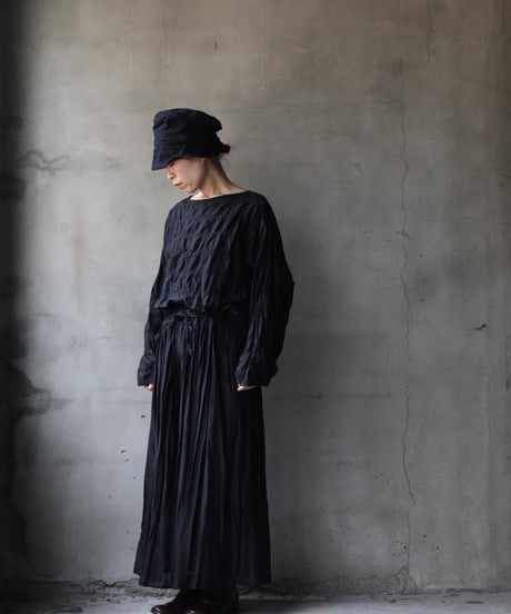 cavane キャヴァネ / Tunic long-sleeve cotton100シャツ / ca-26027