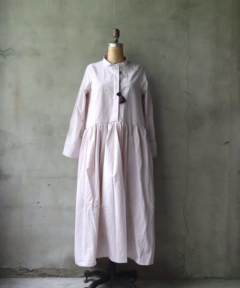 ワンピース Bergfabel FARMER DRESS LONG SLEEVE Bergfabel バーグファベル / Farmer dressワンピース/ BFWSK40/