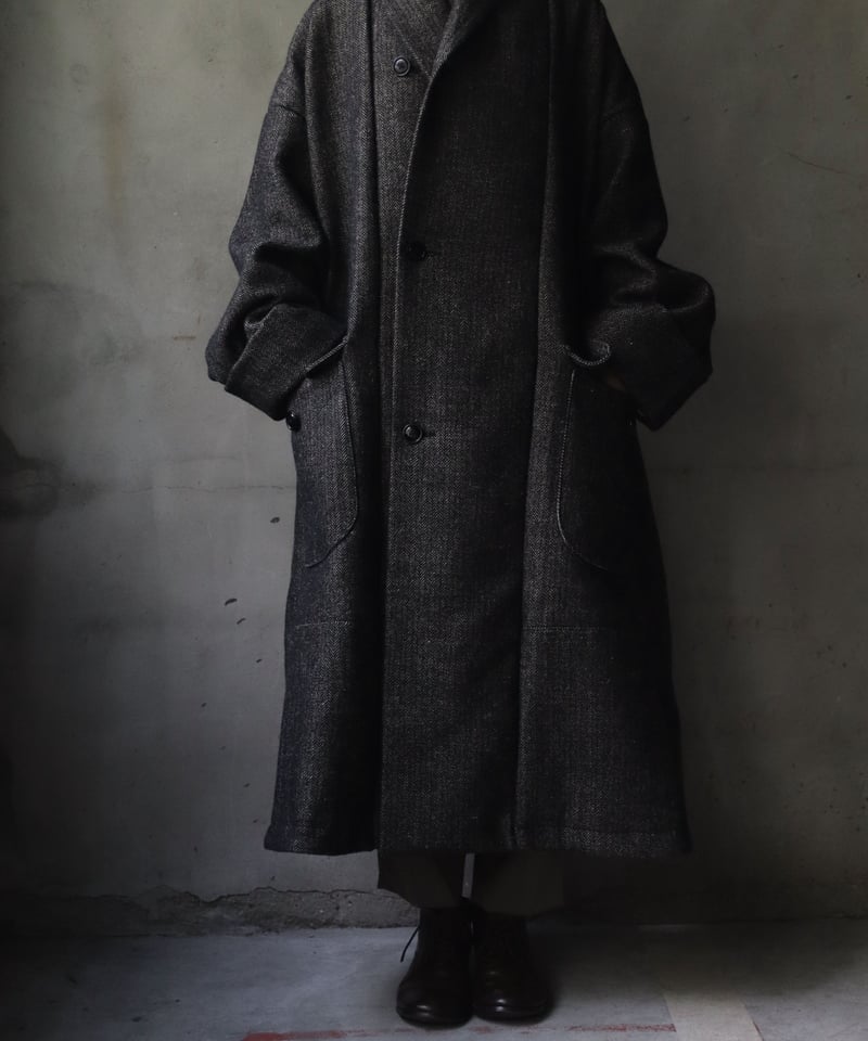 KLASICA SAULT クラシカ ヘリンボーン コート KLASICA SAULT クラシカ