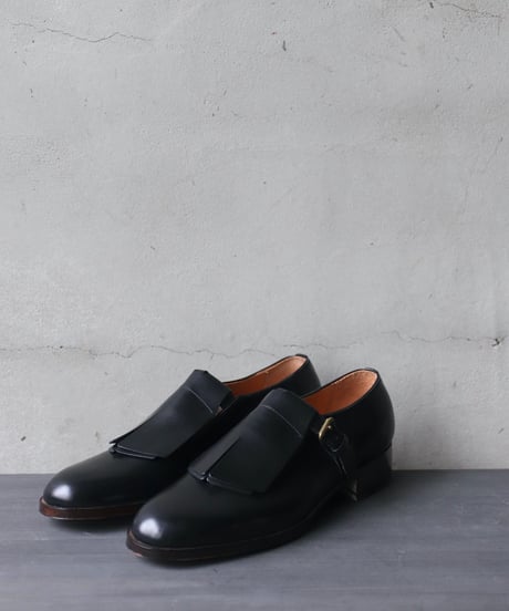 formeフォルメ / T-strap plain toe with Fringe Tストラップシューズ / fo-23007( ff-101 )