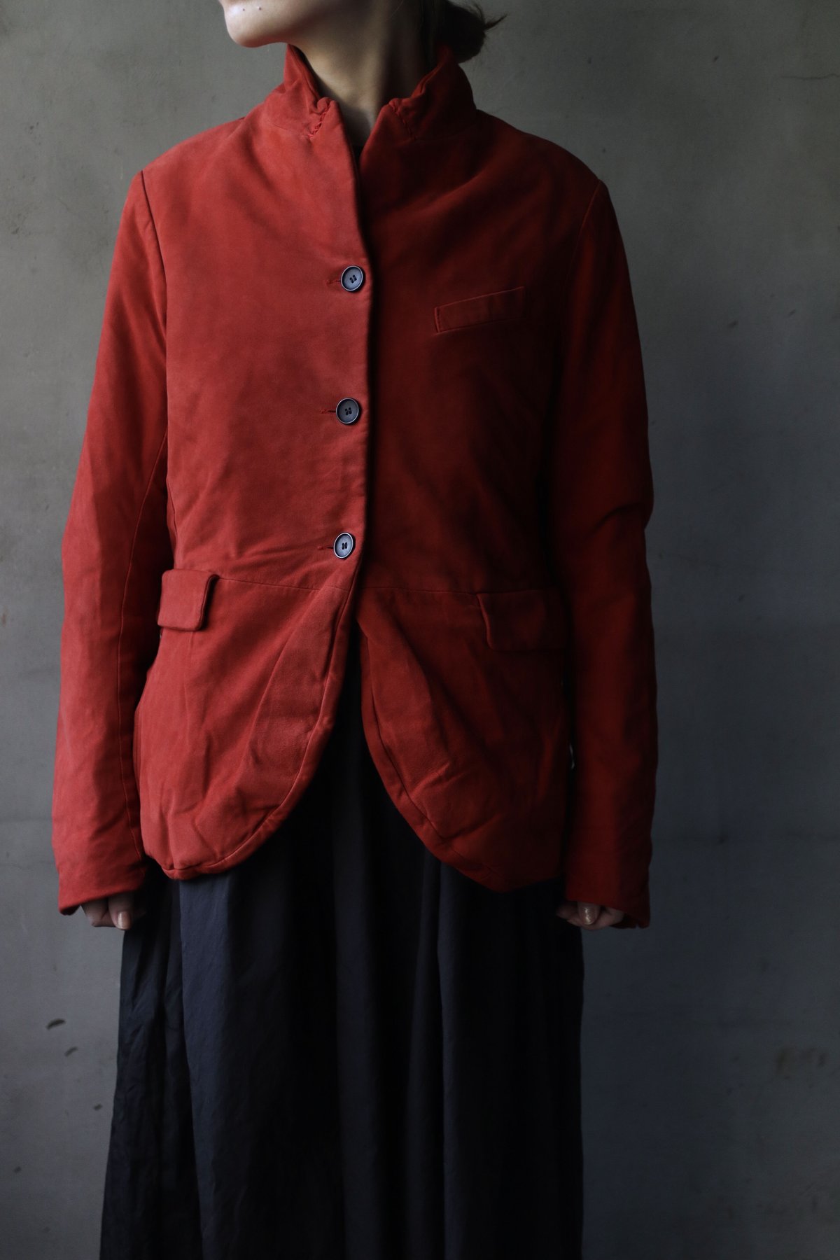 Bergfabel バーグファベル / Short tyrol leather jacket革...