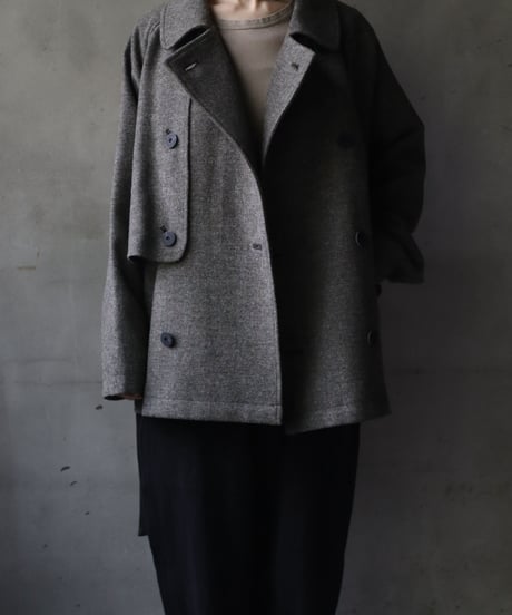 Dulcamara ドゥルカマラ / MixフラノトレンチショートCT UNISEX / dl-22041(D222-C240)