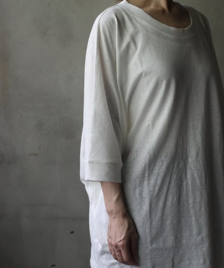 cavane キャヴァネ / Round-Neck dolman Tシャツ / ca-24110A