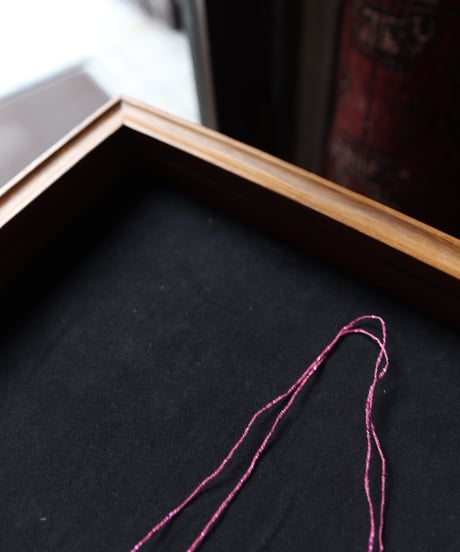 Antonia Rossi (Antomoon)/ Embroidered Heart Necklaceネックレス / An-25035