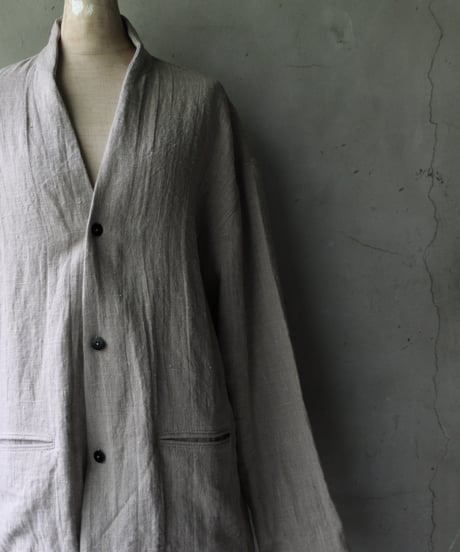klauseクロイゼ / H.O.R Jacket Belarus linen(平織/中厚手)ジャケット/ kla-25015