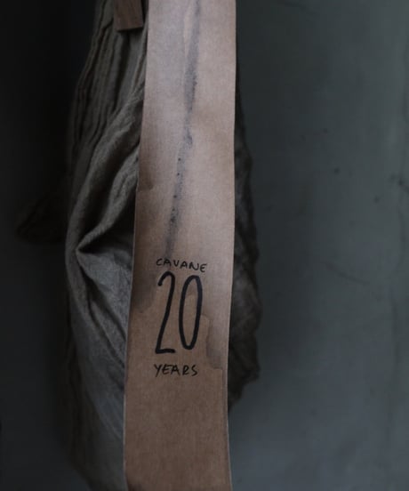 BIEK VERSTAPPEN x CAVANE 20TH ANNIVERSARY / LIMITED SCARF PLAINスカーフ/ Bie-24028(SC03-P)
