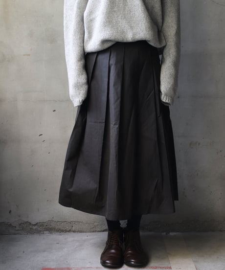 Bergfabel バーグファベル / pleats skirtスカート / BFwSK 18/77
