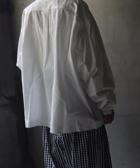 NATIVE VILLAGE ネイティブヴィレッジ / Cotton.Hフリルスタンドオーバーシャツ / na-23018