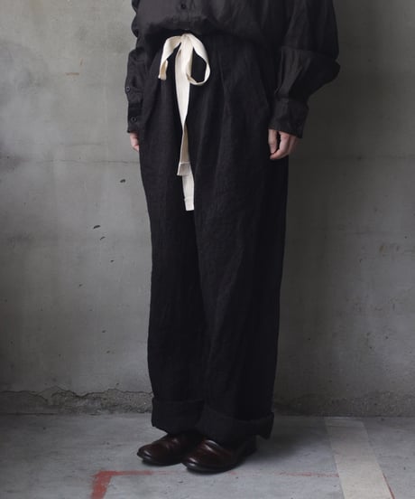 KLASICA クラシカ / Bias Tuck Strings TRS "SOUK"-JQパンツ / kl-25006
