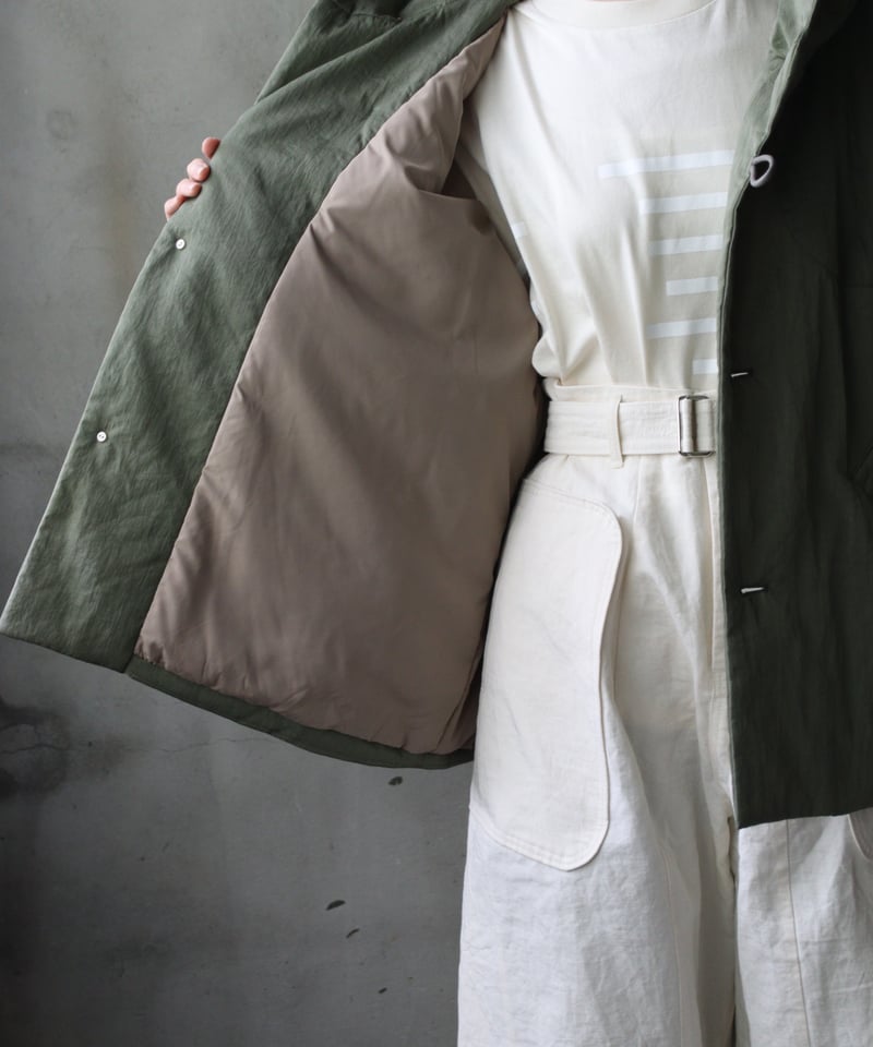 Dulcamara ドゥルカマラ / ヴィンテージNYパデッドダッフルショートCT