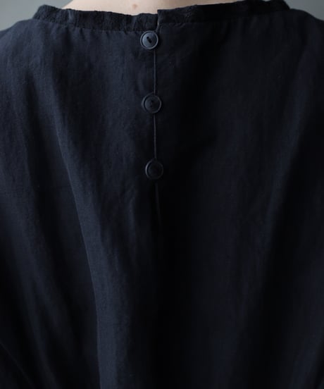 cavane キャヴァネ / Gathered Waist Sleeveless Dress Linen&Cotton100ワンピース / ca-26033