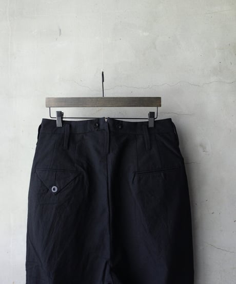 KLASICA クラシカ / Cut off Bold Straight Trousers " GALWAY " AX パンツ / kl-25027