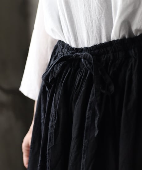 cavane キャヴァネ / Gatehered Petti Skirt Cotton100スカート/ca-25139